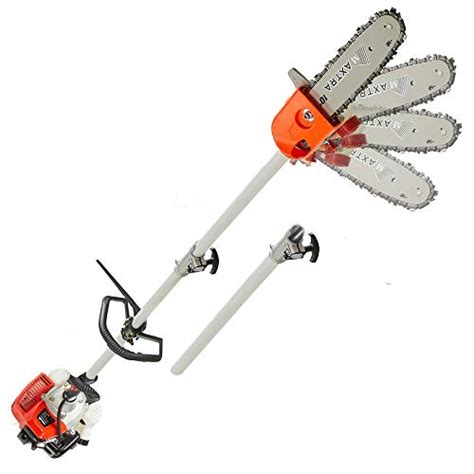 maxtra gas powered pole    rotatable cordless extension chainsaw  tree trimming