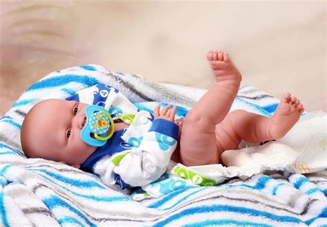 baby boy doll newborn reborn   real alive soft vinyl preemie