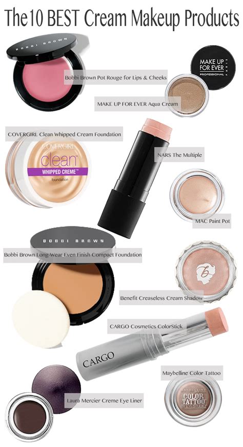 top ten cream cosmetics beautiful makeup search