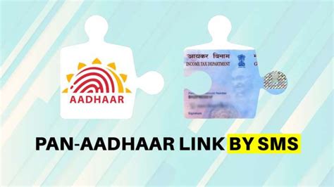 aadhaar pan link through sms pan aadhar link by sms pan aadhar link