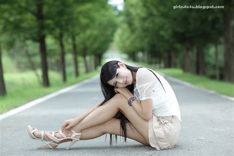 Cha Sun Hwa Ruffle Mini Dress ~ Cute Girl Asian Girl