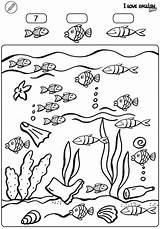 Fische Suchbilder Arbeitsblatt Fisch Fehlersuchbilder Vorlage Biologie Ausmalbild Zählen Kostenlosen Fischart Jeder Kinderzeitschrift sketch template