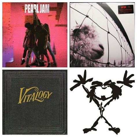 Pearl Jam Lot First 3 Albums Brand New Sealed Lp Vinyl Records Ten Vs