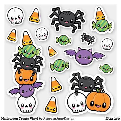 top inspirasi cute halloween stickers