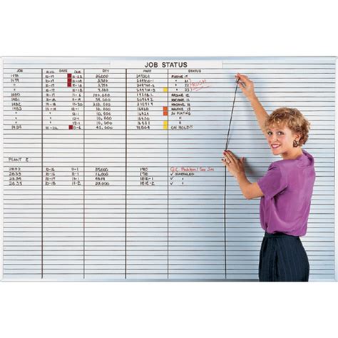 lined whiteboard magnetic lined dry erase board