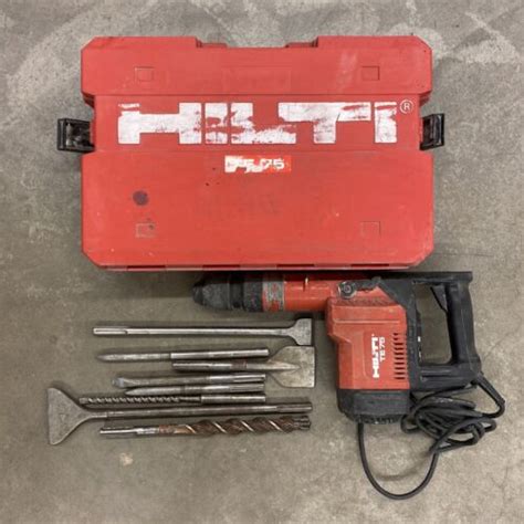 hilti te  hammer drill  case ebay