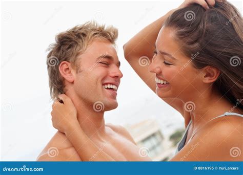 An Attractive Gorgeous Couple Having Fun Together Stock Image Image