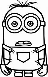 Coloring Pages Minions Minion Easy Library Clipart sketch template