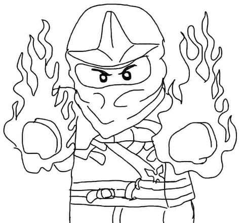 ninjago cole coloring pages  getdrawings