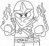 Ninjago Coloring Pages Cole Lego Colouring Getdrawings sketch template