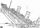 Titanic Coloring Pages Battleship Ship Sunken Sinking Printable Drawing Ships Kids Color Getdrawings Battle Getcolorings Print Naval sketch template