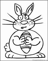 Easter Bunny Pages Coloring Color Printable Print Goofy Clipart Mii Colouring Clip Bunnies Library Templates Line Printables Instructions Just Getcolorings sketch template