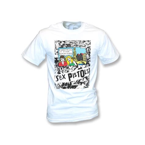 the sex pistols holidays in the sun vintage wash t shirt