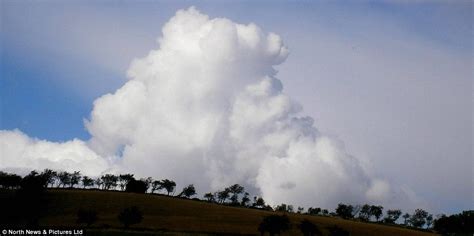 an eagle eyed sky watcher has spotted rude clouds shaped like a topless