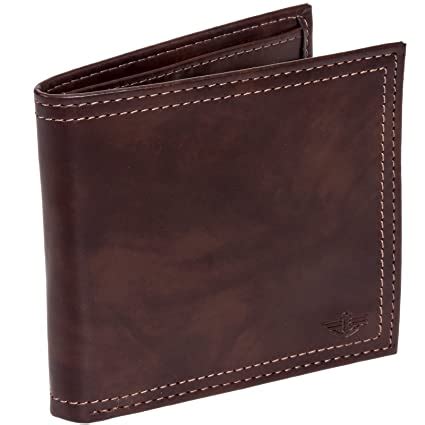 dockers wallets hipster wallet brown cloth