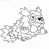 Pokemon Coloring Zigzagoon Galarian Pages Xcolorings 680px 52k Resolution Info Type  Size Jpeg sketch template