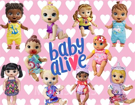 baby alive clipart baby alive bilder png puppen party png etsy