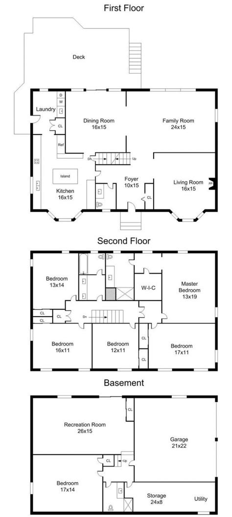 spacious brick front center hall colonial center hall colonial colonial house plans floor plans