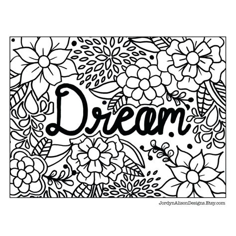 dream coloring pages  getcoloringscom  printable colorings