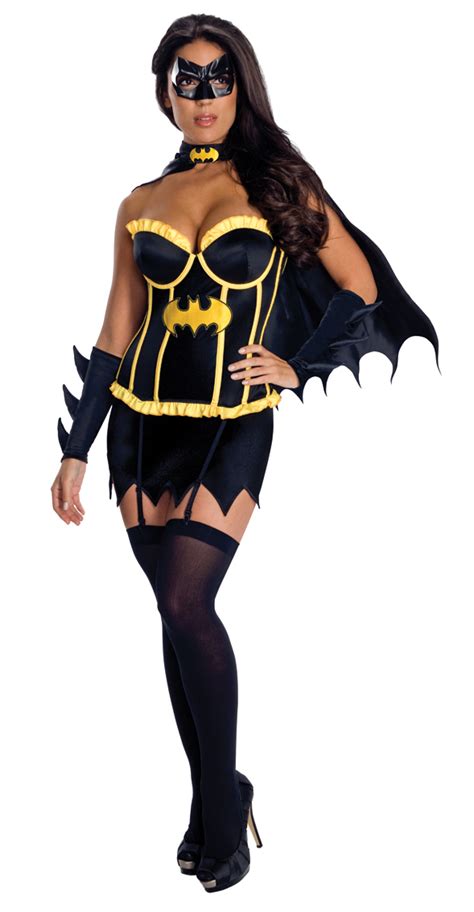 Sexy Batgirl Ladies Fancy Dress Comic Book Batman Superhero Womens