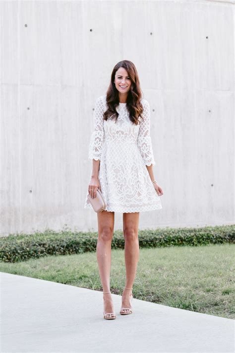 four white dresses to wear to your wedding shower the miller affect