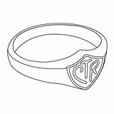 Ctr Lds Ring Anillo Anel Dibujosonline Escudo Rings Colorironline Library Categorias sketch template