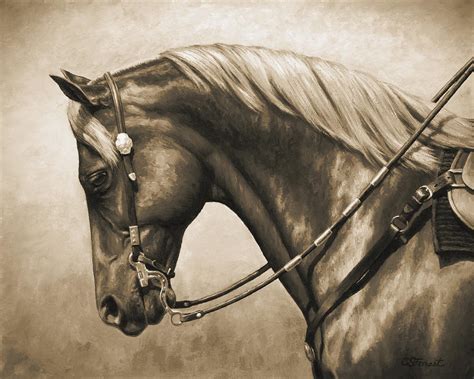 western horse paintings
