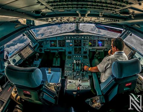 View From A Plane Cockpit Photos Stunning Views From Inside An