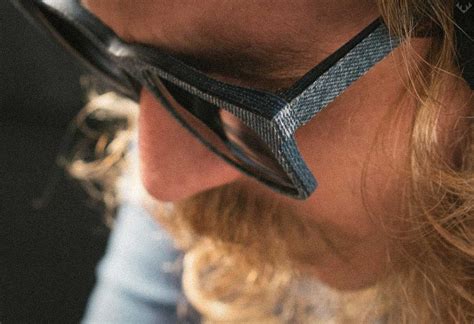 Solid Denim Sunglasses By Mosevic Lumberjac