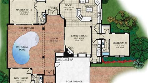 courtyard house plans  narrow lots video dailymotion