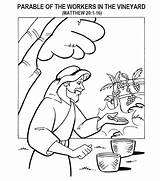 Parable Bible Sunday Parables Parabola Tenants Weeds Mustard Dominical Christianity Smarrita Pecorella Sermons4kids Bibbia Scuola Maestro Verse sketch template