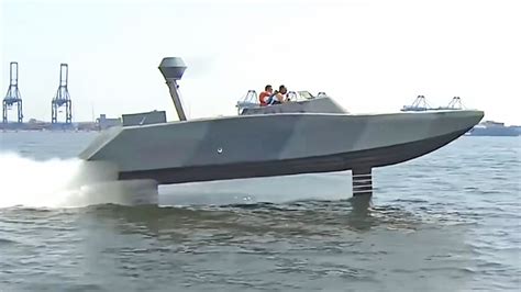 navy  unveiled   hydrofoil    decades