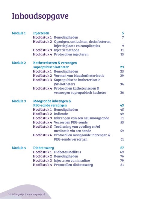 verpleegtechnische vaardigheden het volledige lesboek met  modules zorg wijs webshop