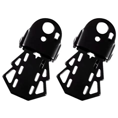 pair steel mountain bike rear foot pedal thicken bicycle rear folding pedals rear platform