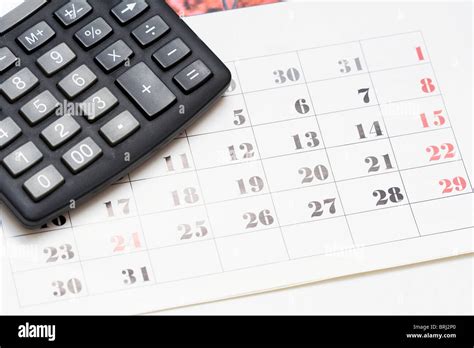 calculator  calendar days left calculation concept credit stock photo royalty  image