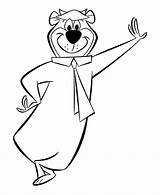 Yogi Bear Coloring Pages Printable Clipart Cartoon Cliparts Print Sheets Drawings Cindy Lighthouse Clip Kids Go Characters Umbrella Library Movie sketch template