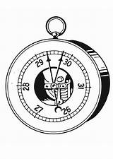 Barometer Coloring Pages Template Edupics Large sketch template