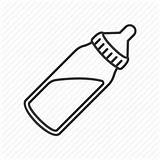 Bottle Baby Outline Clip Coloring Pages Icon Krishna Getdrawings Clipground sketch template