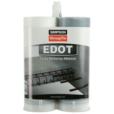 edot epoxy anchoring adhesive dot transportation  sc fastening systems