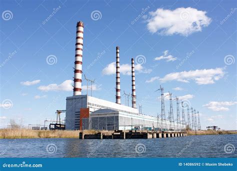 energy station stock photo image  ecology power contamination