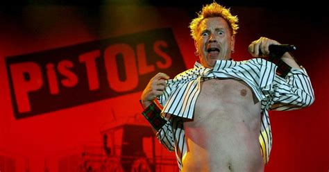 Sex Pistols Johnny Rotten Seen Wearing Maga Shirt