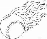 Coloring Baseball Pages Mlb Printable Color Print Getcolorings Player sketch template