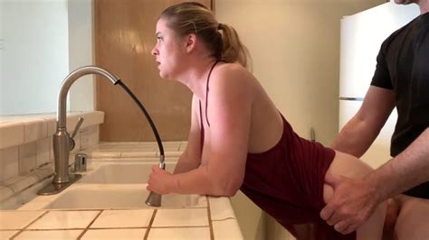 Erin Electra Mom Stuck In The Sink Gets Sons Dick Inside Her Porno