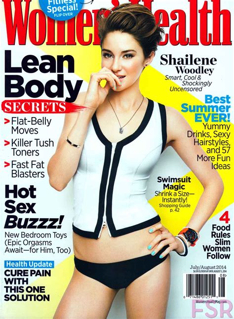 Shailene Woodley – Womens Health Magazine July 2015 Cover –