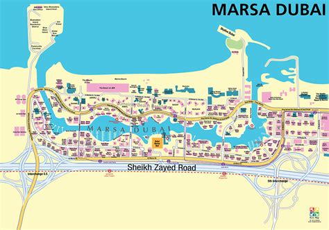 dubai marina map  dubai maps adbu dhabi maps interactive maps easy map gccs largest