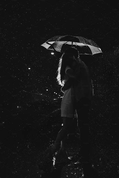 Love In The Rain High Quality People Images ~ Creative Market