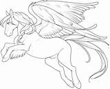 Coloring Pages Wings Horse Horses Kids Winged Printable Colouring Angel Unicorn Color Disney sketch template