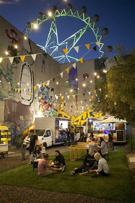 the food truck park x the district docklands the food