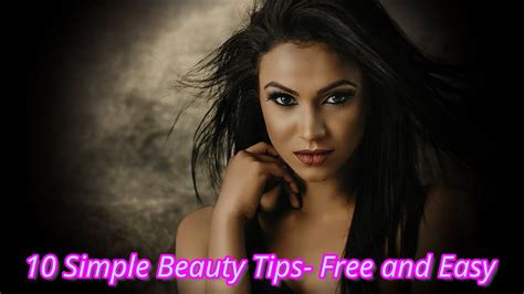 simple beauty  tips     easy youtube