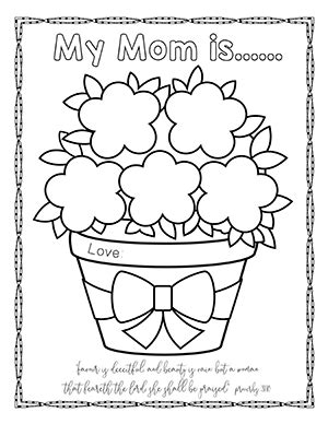 church mothers day coloring page church house collection blog